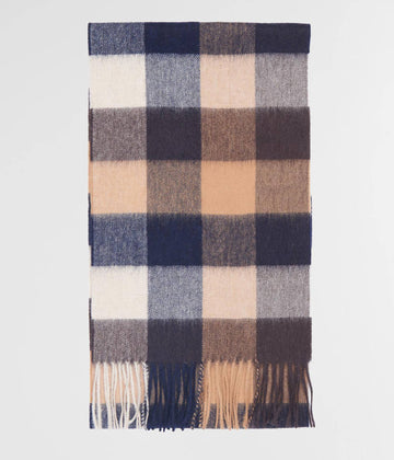 Large Tattersall Scarf in Autumn Dress by Barbour