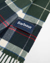 Galingale Tartan Scarf in Evergreen Tartan by Barbour