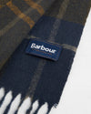 Yorklane Tartan Scarf in Shadow Classic Tartan by Barbour