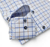 Amalfi Premium Plaid in Sky Window Pane by Marcello