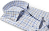 Amalfi Premium Plaid in Sky Window Pane by Marcello