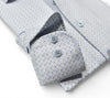Long-Sleeve Dress Shirt in Floating Star by Marcello
