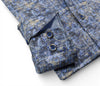 Long-Sleeve Dress Shirt in Sky Paisley by Marcello