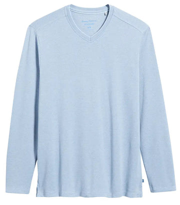 Keyport Diamond V-Neck in Polar Sky by Tommy Bahama