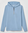Bixler Performance 1/4 Zip Hoodie in Carbon Fiber by Johnnie-O