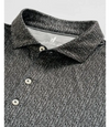 Performance Featherweight Polo Popping Tops in Black by Johnnie-O