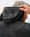 Remmy Lightweight Performance Hoodie in Black by Johnnie-O
