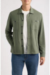 Ben & Terry Coastal Shirt Jacket in Palm Moss by Tommy Bahama