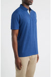 Starnes Heathered Blend Polo in Navy by Johnnie-O