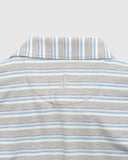 Crew Striped Polo in Seal by Johnnie-O