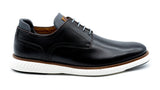 Countryaire Hand Finished Saddle Leather Plain Toe in Black by Martin Dingman