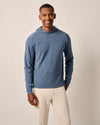 Remmy Lightweight Performance Hoodie in Lake by Johnnie-O
