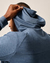 Remmy Lightweight Performance Hoodie in Lake by Johnnie-O