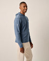 Remmy Lightweight Performance Hoodie in Lake by Johnnie-O