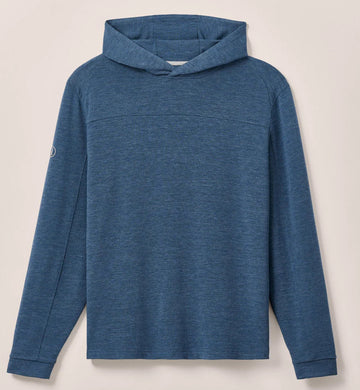 Remmy Lightweight Performance Hoodie in Lake by Johnnie-O