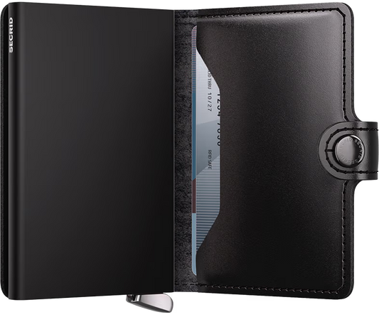 Premium Miniwallet+ in Dusk Black by Secrid