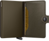 Premium Miniwallet + Emboss Lines in Cedar by Secrid