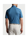 Jubilee Stripe Performance Polo in Sport Navy by Peter Millar