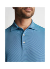 Jubilee Stripe Performance Polo in Sport Navy by Peter Millar