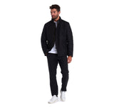 Powell Quilted Jacket in Black by Barbour