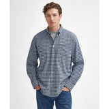 Tanlaw Tailored Long Sleeved Shirt in Blue by Barbour