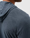 Bixler Performance 1/4 Zip Hoodie in Navy by Johnnie-O