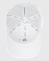 RWB Trucker Hat in White by Johnnie-O