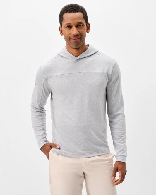 Remmy Lightweight Performance Hoodie in Seal by Johnnie-O