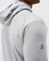 Remmy Lightweight Performance Hoodie in Seal by Johnnie-O