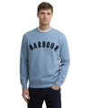 Essential Prep Logo Sweatshirt in Tarn Blue by Barbour