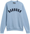 Essential Prep Logo Sweatshirt in Tarn Blue by Barbour