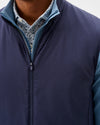 Charlton Featherweight Performance Vest in Wake by Johnnie-O