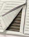 Crosswind Quilted Performance Vest in White by Johnnie-O