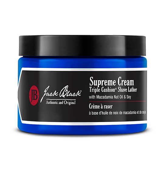 Supreme Cream Triple Cushion Shave Lather by Jack Black