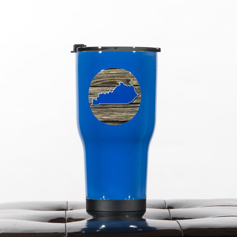 Kentucky State 30 oz. RTIC Tumbler in Blue by Deluge Concepts