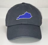 Kentucky State Hat in Charcoal by Logan's