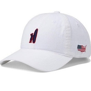 Topper USA Hat in White by Johnnie-O