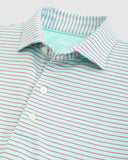 Hoover Striped Polo in Cay by Johnnie-O