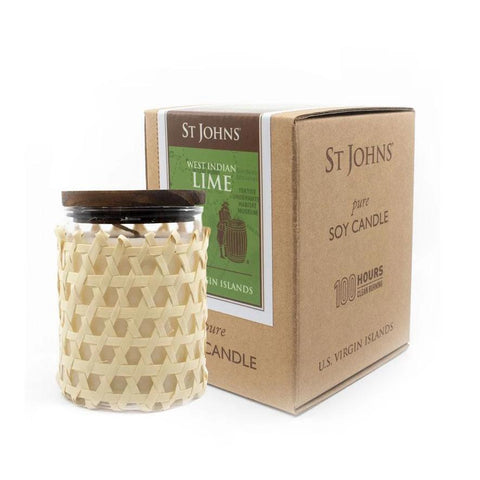 Lime Soy Candle by St. John's Fragrances