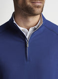 drirelease Natural Touch Quarter-Zip in Atlantic by Peter Millar