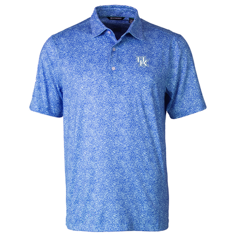 University of Kentucky Constellation Print Stretch Polo in Chelan by Cutter & Buck