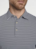 Hales Performance Jersey Polo in Black by Peter Millar