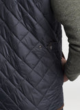 Essex Quilted Travel Vest in Black by Peter Millar