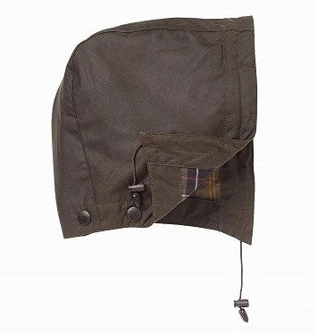 Classic Sylkoil Hood in Olive by Barbour