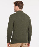 Essential Tisbury Half Zip Sweatshirt in Dk Seaweed by Barbour