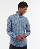 Merryton Tailored Shirt in Blue by Barbour