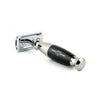 DE Safety Razor in Black and Chrome by Edwin Jagger