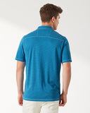 Paradiso Cove Polo in Deep Topaz by Tommy Bahama