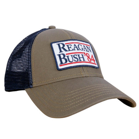 Reagan Bush '84 Meshback Hat in 2 Colors