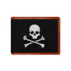 Jolly Roger Needlepoint Wallet by Smathers & Branson